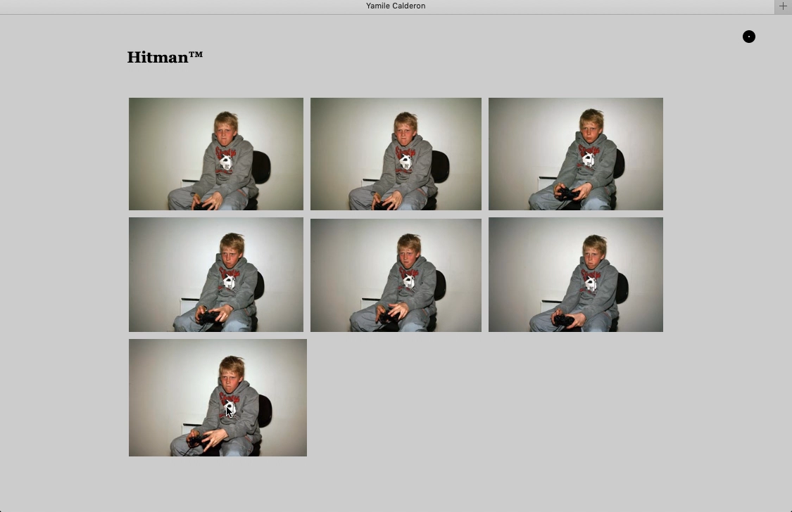 Yamile Calderon Artist Website 2010