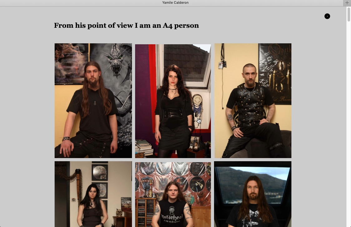 Yamile Calderon Artist Website 2010